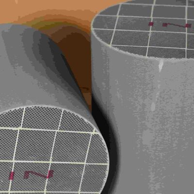 kopen Bestand tegen hoge temperaturen en 2 kPa Low Drop DPF voor krachtige dieselmotoren online vervaardiging