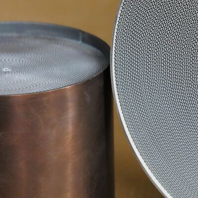 kopen Lichtgewicht gelegeerde kern en fysiek schokbestendig metalen substraat met ultralage tegendruk voor emissiecontrole online vervaardiging